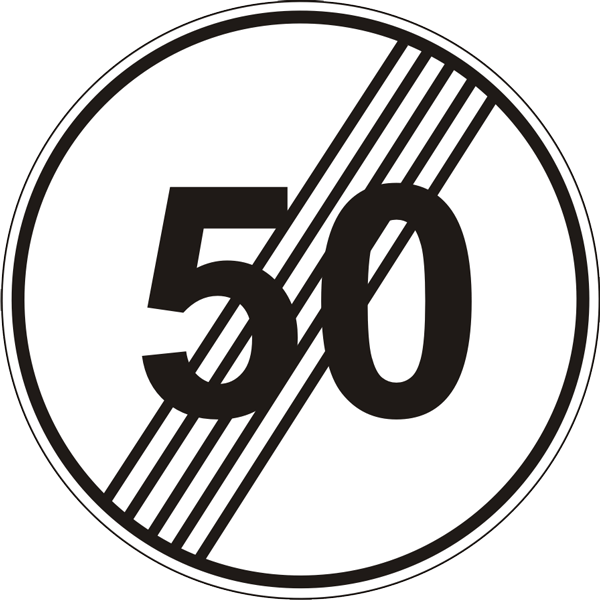 3.25 Yuqori tezlik cheklangan hududning oxiri